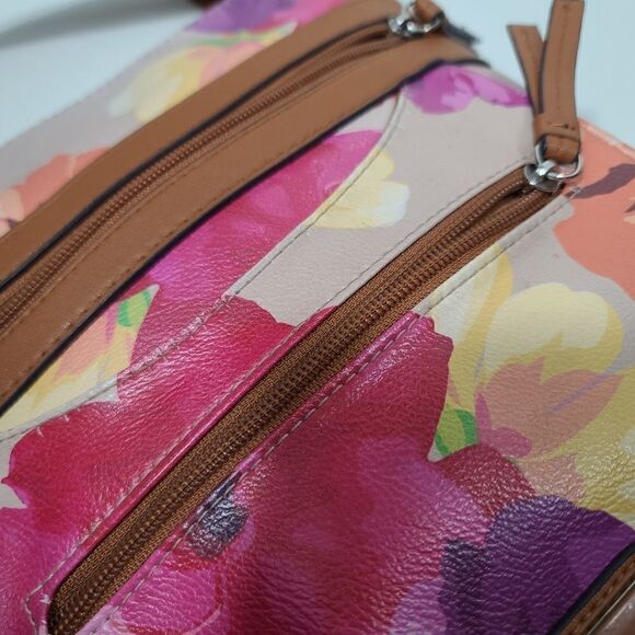 Rosetti Floral Crossbody Bag Purse - Picture 5 of 11